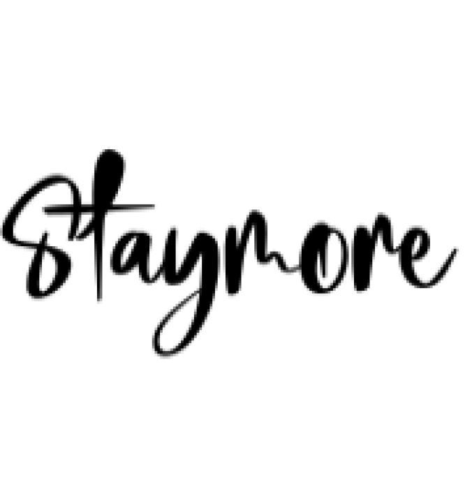 Staymore Font Preview
