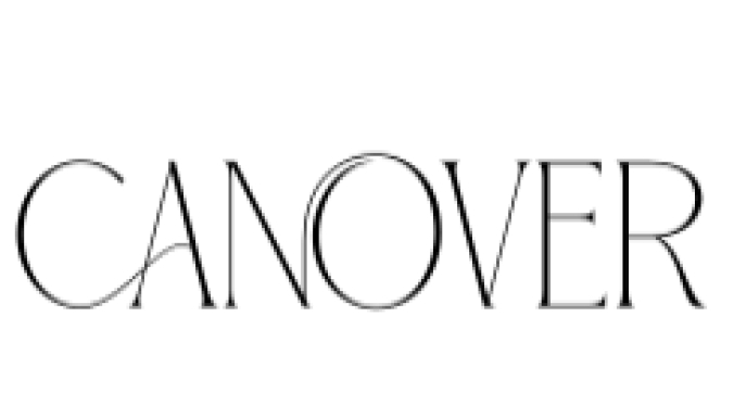 Canover Font Preview