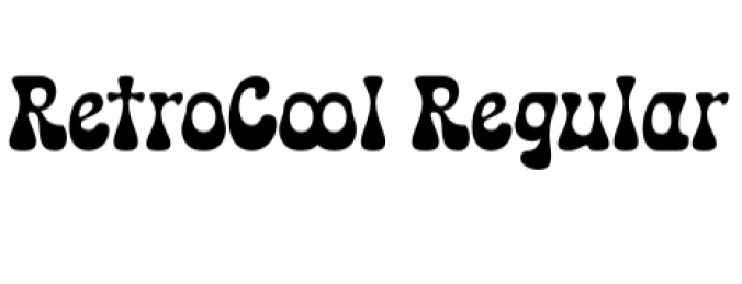 Retro Cool Font Preview