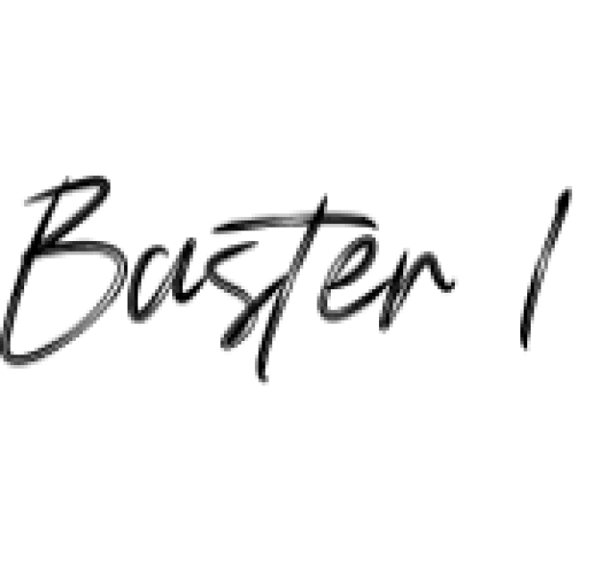 Baster Font Preview