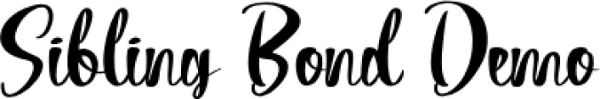Sibling Bond Font Preview