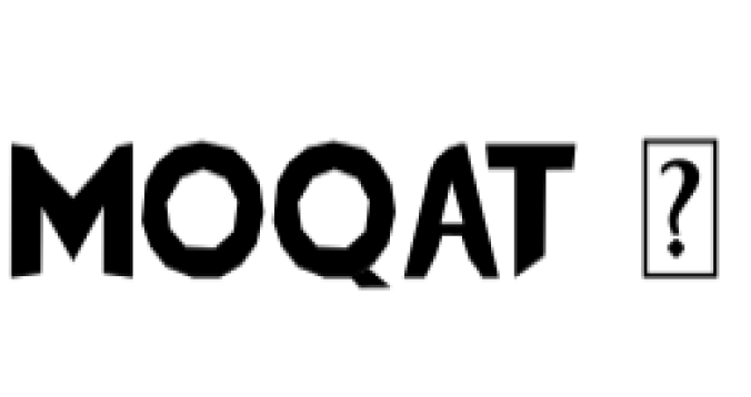 Moqat Font Preview