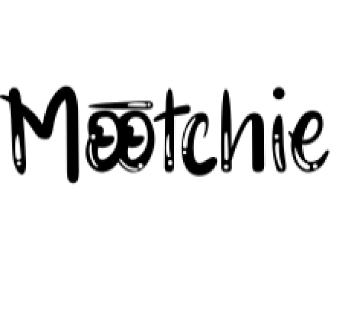 Mootchie Font Preview