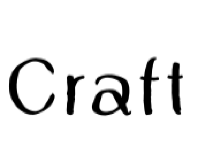 Craft Font Preview