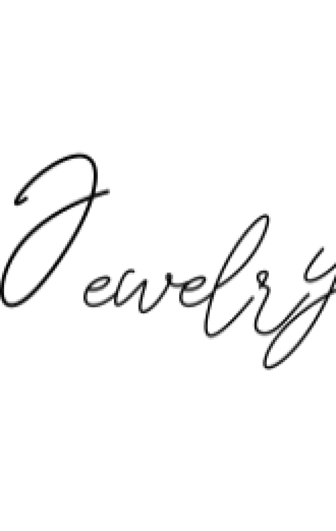 Jewelry Font Preview