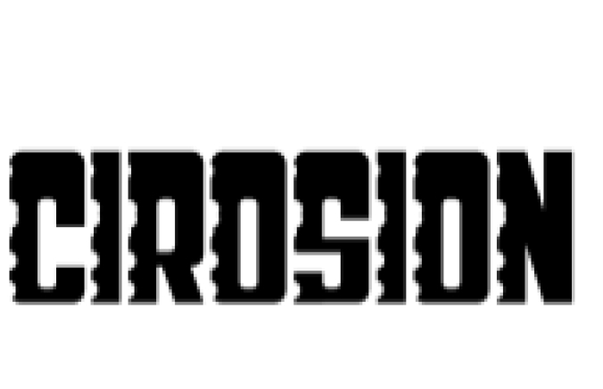 Cirosion Font Preview