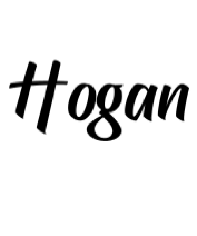 Hogan Font Preview