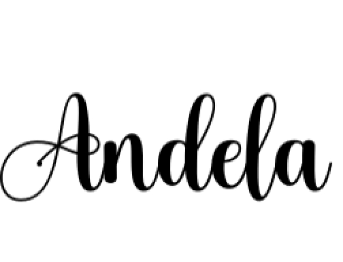 Andela Font Preview