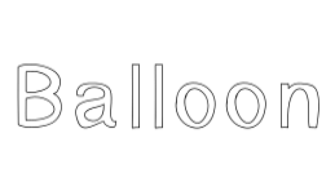Balloon Font Preview