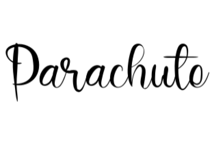 Parachute Font Preview