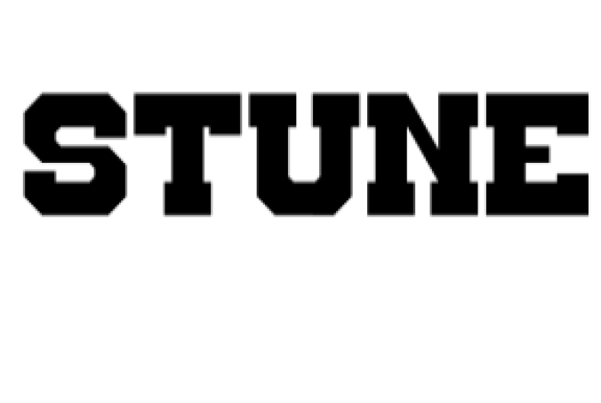 Stune Font Preview