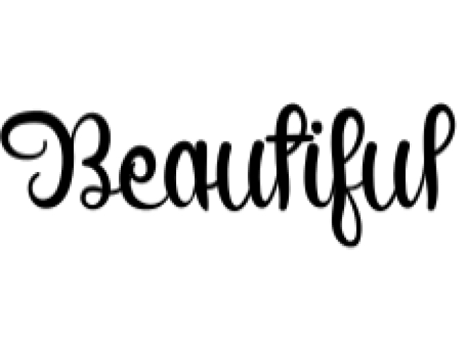 Beautiful Font Preview