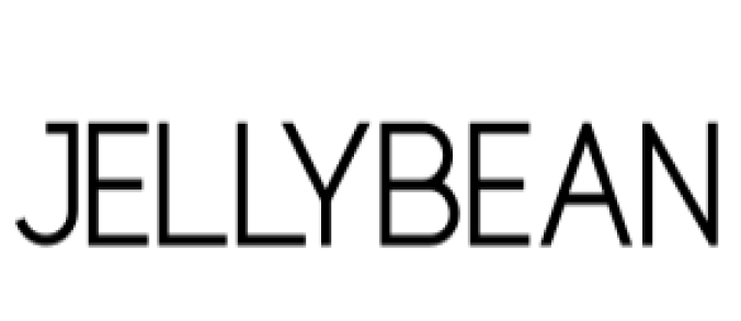 Jellybean Font Preview