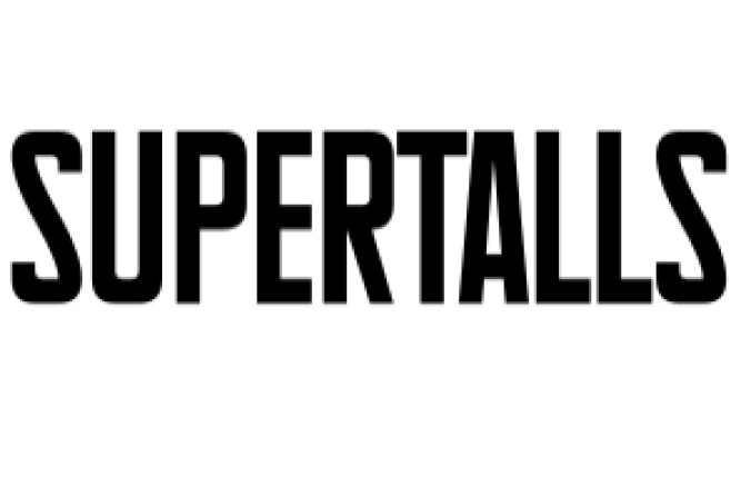 Supertalls Font Preview