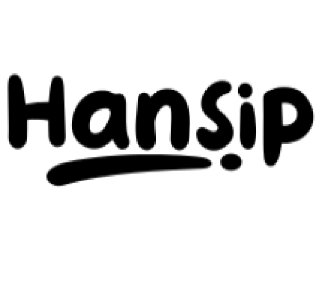 Hansip Font Preview
