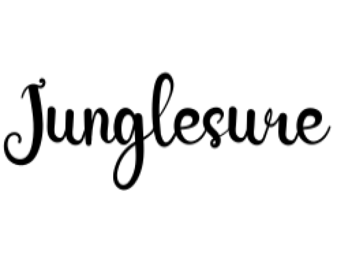 Junglesure Font Preview