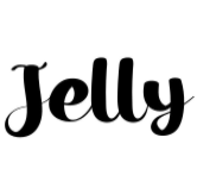 Jelly Font Preview