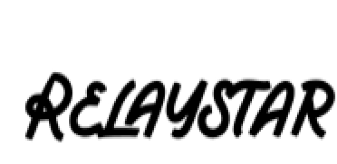 Relaystar Font Preview