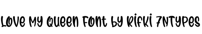 Love My Queen Font Preview