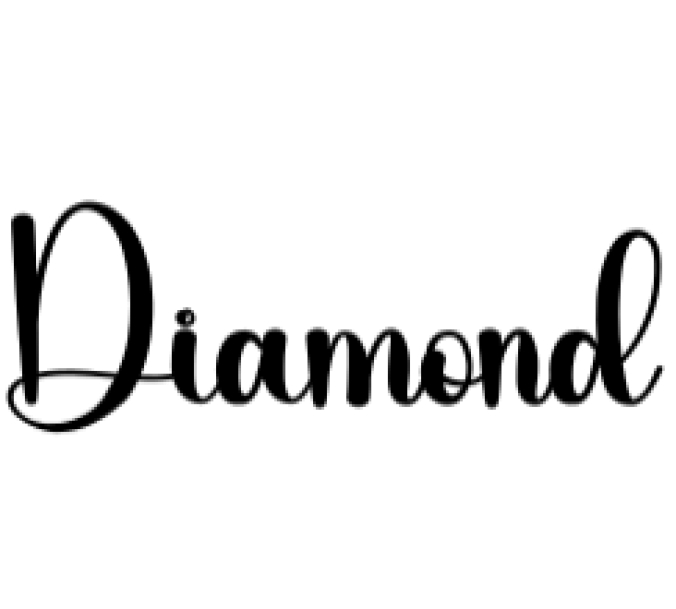 Diamond Font Preview