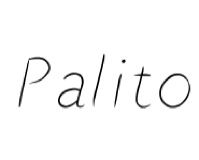 Palito Sans Font Preview