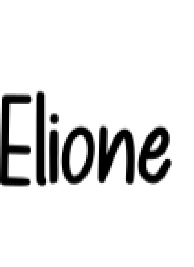 Elione Font Preview