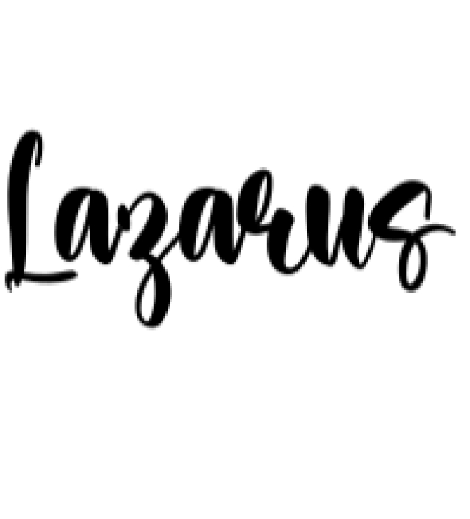Lazaruz Font Preview