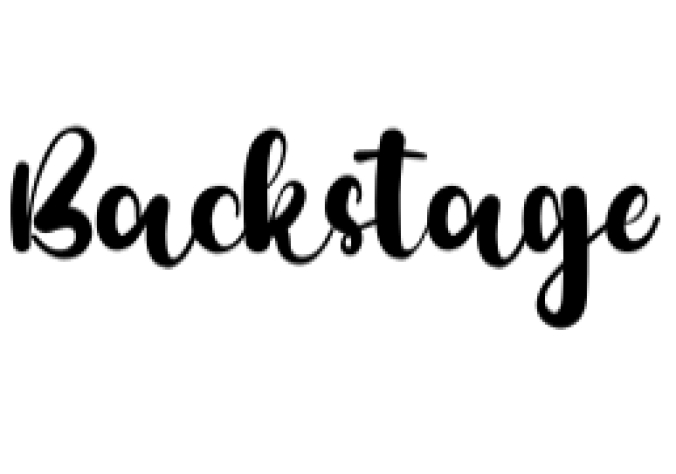 Backstage Font Preview