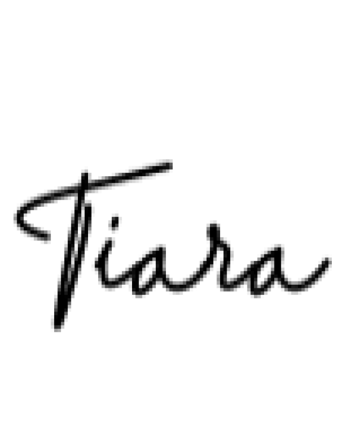 Tiara Font Preview