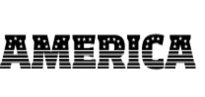 America Font Preview