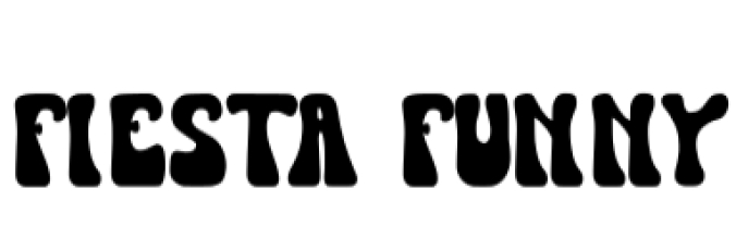 Fiesta Funny Font Preview