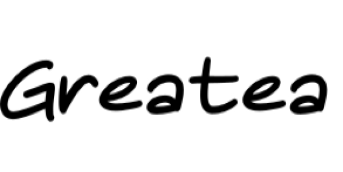 Greatea Font Preview