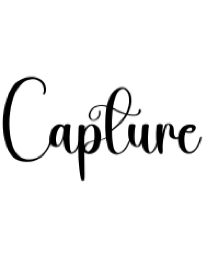 Capture Font Preview