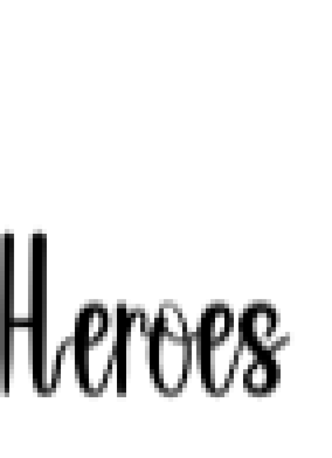 Heroes Font Preview
