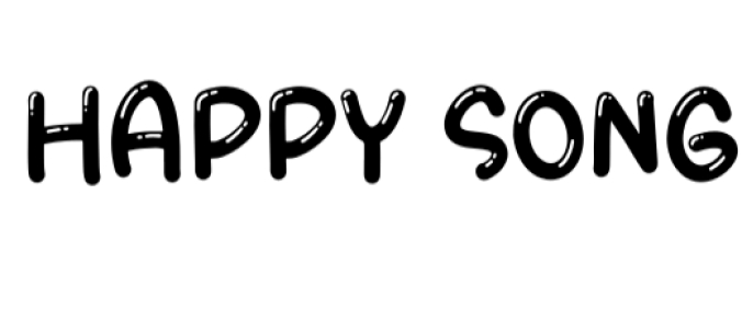 Happy Song Font Preview