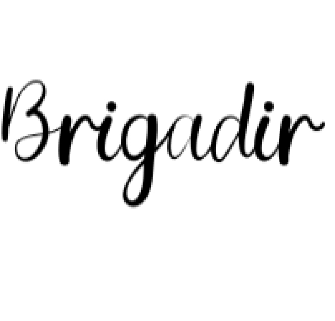 Brigadir Font Preview