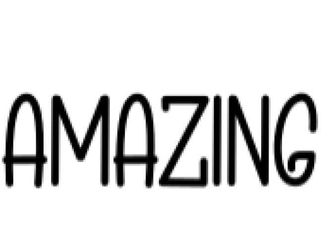 Amazing Font Preview