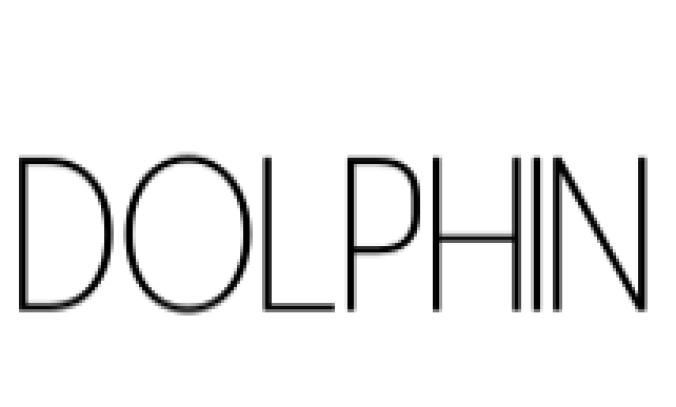 Dolphin Font Preview