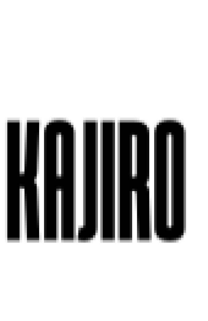 Kajiro Font Preview