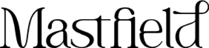 Mastfield Font Preview