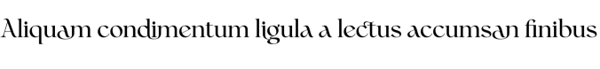 Bellagia Display Font Preview
