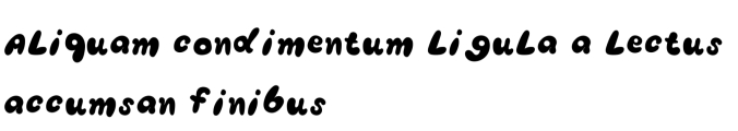 Happy Fatty Font Preview