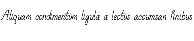 Georgino Font Preview