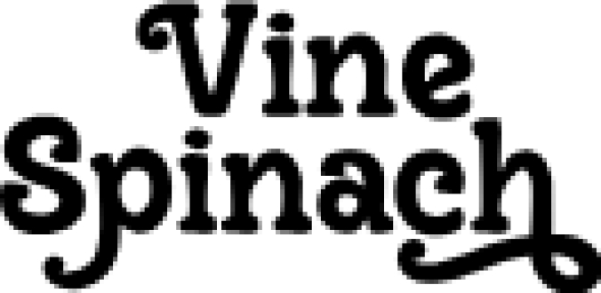 Vine Spinach Font Preview