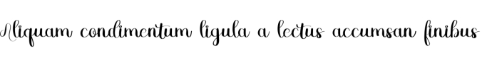 Girly Font Preview