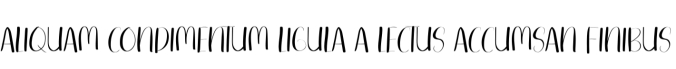 Sunrise Font Preview