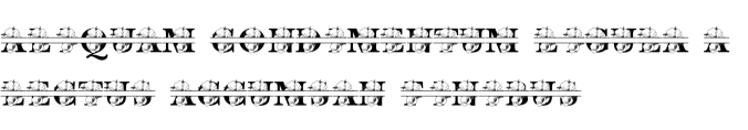 California Poppy Split Font Preview