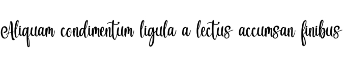 Bandana Font Preview