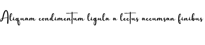 Aliya Font Preview