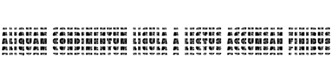 Jigsaw Font Preview